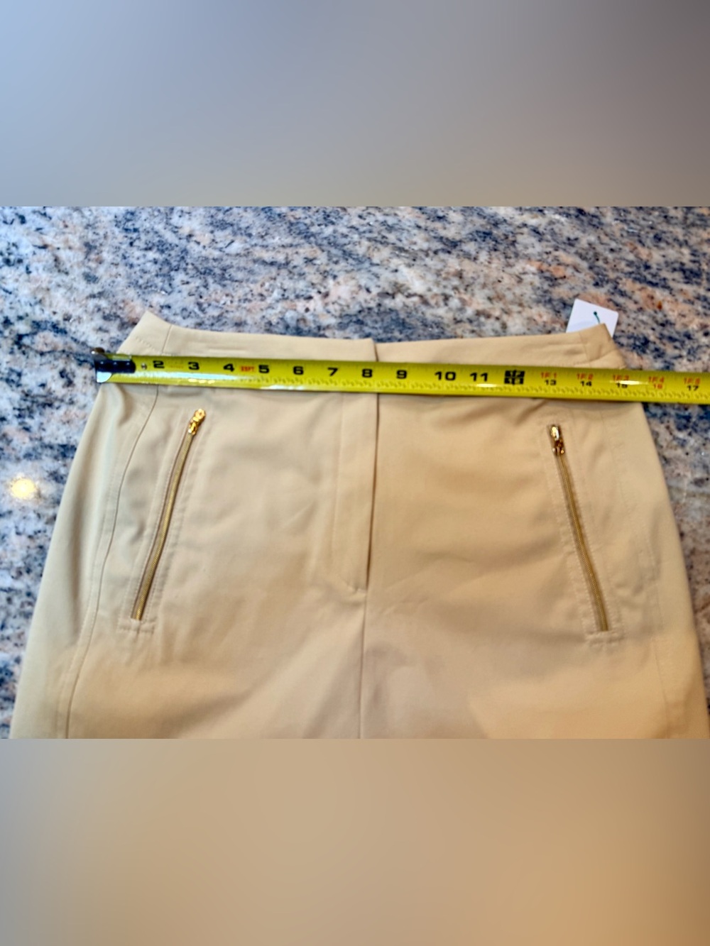 NWT Tail Tech Golf Skort Skirt Size 2 Beige Performance Stretch Athletic Preppy - Picture 5 of 15
